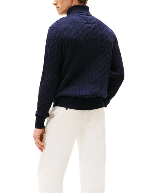 Maglioncino intrecciato a collo alto Tommy Hilfiger | MW0MW40439DW5